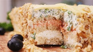 Творожносырный пирог  Рецепты от Со Вкусом [upl. by Kung948]