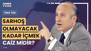 Alkol içmek haram değil mi Yaşar Nuri Öztürk yanıtladı  Teke Tek  7 Haziran 2009 [upl. by Carothers]