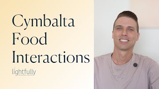 Foods to Avoid While Taking Cymbalta [upl. by Eibo]