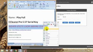CCleaner Professional Pro 557 key new 2019 100 [upl. by Eilraep310]