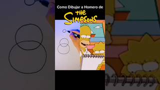 Aprende a Dibujarlo shorts thesimpsons homerosimpson dibujosfaciles dibujar [upl. by Hamish844]