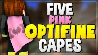 5 Pink Optifine Cape Designs Best Minecraft Capes [upl. by Elletnuahc]