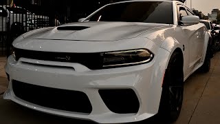 Dodge Charger widebody scatpack pov drive 4k hard pulls downshifts and more [upl. by Aihsemat]