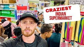 Craziest supermarket EVER 🇮🇳 [upl. by Hsirt]