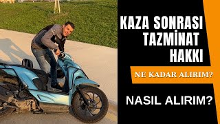 Trafik Kaza Sonrası Tazminat hakkı  Motosiklet kazası sigorta tazminatı  5 bölüm Kolaçan [upl. by Spike]