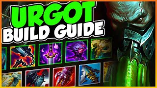 UPDATED URGOT ITEM amp RUNES BUILD GUIDE FOR SEASON 13  League of Legends [upl. by Aland]