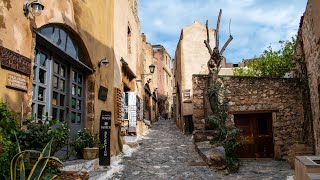 Walking in Monemvasia  Greece 4K [upl. by Shriver]