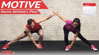 Motive 30 Day Home Workout Plan amp Calendar w 20 FREE Exercise Programs for Women amp Men at Home [upl. by Okomot]