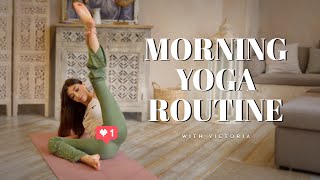 4K MORNING YOGA ROUTINE  Stretch Your Way to Flexibility at Home [upl. by Bore819]