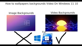 How To Wallpapers Backgrounds Video For Windwos 1110 ✔️ [upl. by Saxena2]