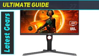 AOC Q27G3XMN Best Budget Gaming Monitor with Mini LED [upl. by Valer631]