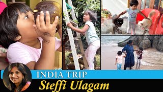 India Travel Vlog in Tamil  Alandras Adventure in India  Steffi Ulagam [upl. by Midge]