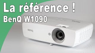 TEST DU BENQ W1090 VIDEOPROJECTEUR FULL HD 1080 LE BEST SELLER [upl. by Arodnap]