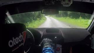 Rallye du Bocage 2023  Gil Delamare  Alex Desquiret  Renault Clio 3 F214  ES4 Gouvets [upl. by Enegue]