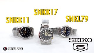 SEIKO 5 Series Similar Case  SNKK11 SNKK17 SNKL79 [upl. by Hnaht]