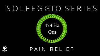 Deep Sleep  174Hz Solfeggio  Pain Relief  Delta  Black Screen [upl. by Onil291]