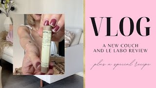 Le Labo Scents Review A New Couch and Healthy Recipe  Vlog [upl. by Herculie]