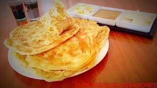 Crepes marroquíCrêpes marocainesPlacinte marocaneرغايف، مسمن rghayefMssemen [upl. by Warila]