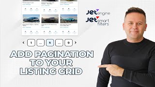 How To Add pagination To Your Listing Gridjet engine jet smart filters [upl. by Yelyak395]