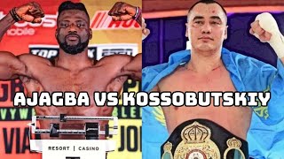 EFE AJAGBA VS ZHAN KOSSOBUTSKIY A NICE HEAVYWEIGHT FIGHT JARED ANDERSON NEXT [upl. by Neely]