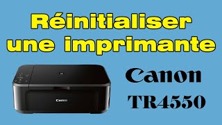 Comment réinitialiser une imprimante Canon TR4550 [upl. by Nofets110]