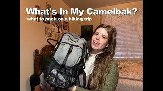 What To Pack For A Day Hike  Whats In My Camelbak [upl. by Brinson]