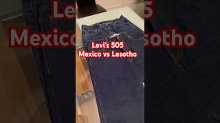 Сравнение Levi’s 505 производство и технологии в разных странах denim levis джинсы деним denim [upl. by Myrle826]