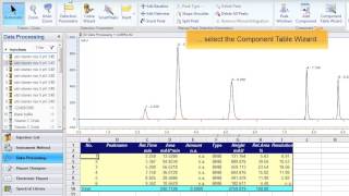 Chromeleon CDS Component table wizard [upl. by Nnairak]