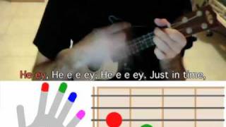 Train  Hey Soul Sister Tutorial Ukulele DTuning [upl. by Gib]