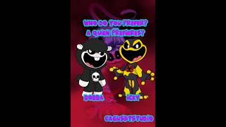 Who do you preferNightmare scrittersBobba amp Ickypoppyplaytimemonster nigthmarescritters edit [upl. by Notlad740]