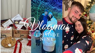 Christmas Eve Boxes amp Winter Illuminations  Vlogmas Episode Nine [upl. by Sherj]