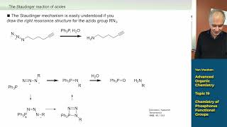 Advanced Organic Chemistry  Organophosphorus Chemistry [upl. by Pike]