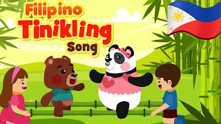 Filipino Tinikling  Philippines Buwan ng Wika Folk Songs and Dance [upl. by Hannej]