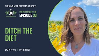 NoDiet Approach to Weight Loss with Laura Tolosi  EP033 [upl. by Hakvir]