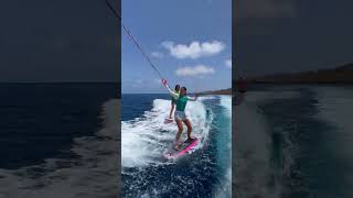 Girls surf game wakesurf wakesurfers [upl. by Sheeb188]