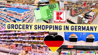 🇩🇪 100 € Grocery Shopping at Kaufland  Weekly Budget amp Food Haul for a Couple in Germany [upl. by Tedmann]