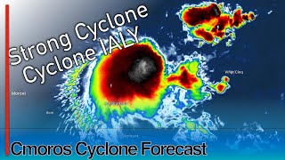 Cyclone Ialy Rapidly Intensifying North of Madagascar African Tropical Cyclone Threat [upl. by Peer]