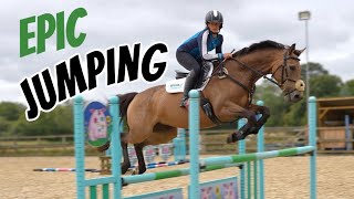 GETTING THAT CONSISTENT JUMPING CANTER [upl. by Nolrah53]