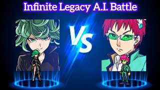 Tatsumaki vs Saiki Mugen VERSUS Battle  IkemenGo Edition [upl. by Nnyltak]