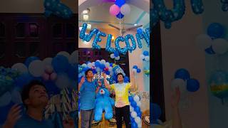 Welcome baby boy ki taiyari babyboy welcome preparation shortvideo shorts [upl. by Scarlet]