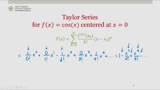 Taylor Series for fxcosx Centered at x0 Maclaurin Series [upl. by Mishaan81]