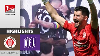 PAULI Ensures PROMOTION  St Pauli  VfL Osnabrück 31  Highlights [upl. by Yale824]