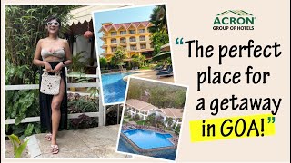 Experience Goas Hidden Gem Acron Candolim Regina  Your Perfect Getaway [upl. by Annua]