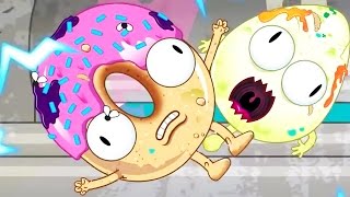 Grossery Gang Cartoon  Frying Food  Cartoons for Children [upl. by Aljan]