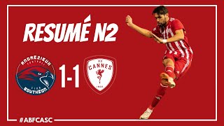 Résumé AndrézieuxBouthéon FC  AS Cannes [upl. by Amelus]