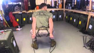 How to tie a Military Rappel Seat [upl. by Aketahs]