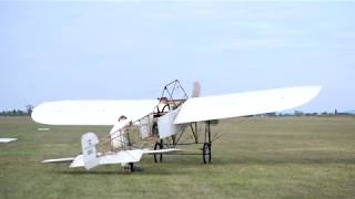 Bleriot XI long term flight 20 mins circuits thermalling pattern flight [upl. by Angil]