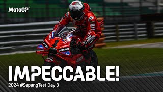 MotoGP™ HIGHLIGHTS 🔥  2024 SepangTest Day 3 [upl. by Maurise386]