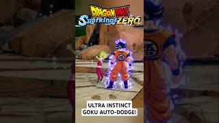 Ultra Instinct Goku Auto Dodge  Dragon Ball Sparking Zero [upl. by Deery]