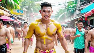 Secrets of Songkran Hot Asian Men Revealed [upl. by Ranite724]